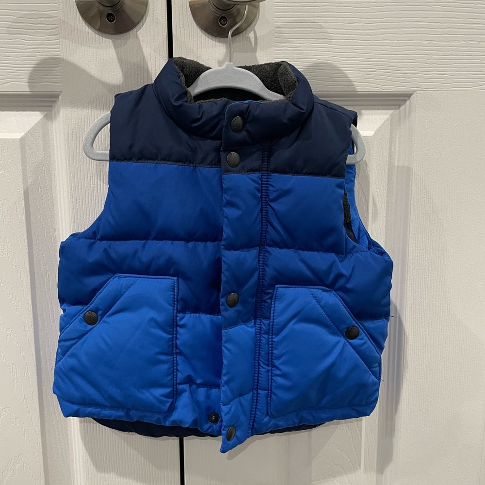 Baby Gap Blue Puffer Vest